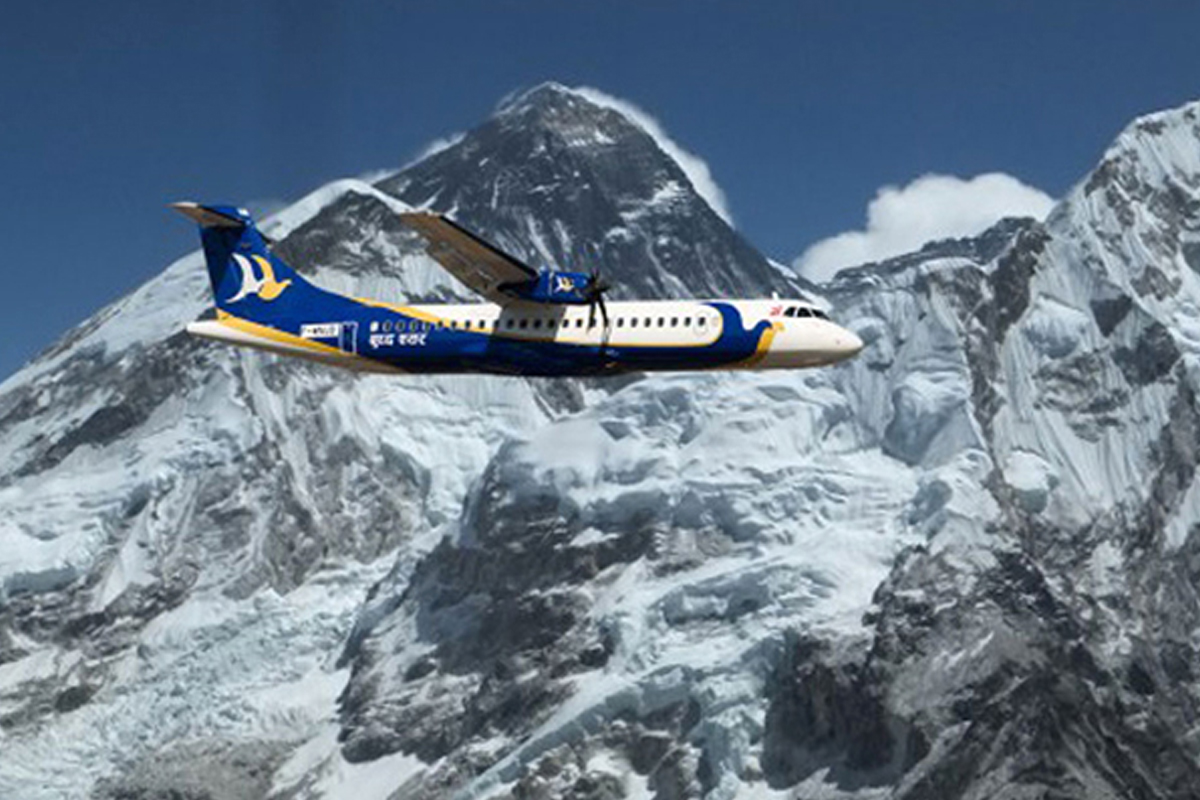 Mountain Flight In Nepal
